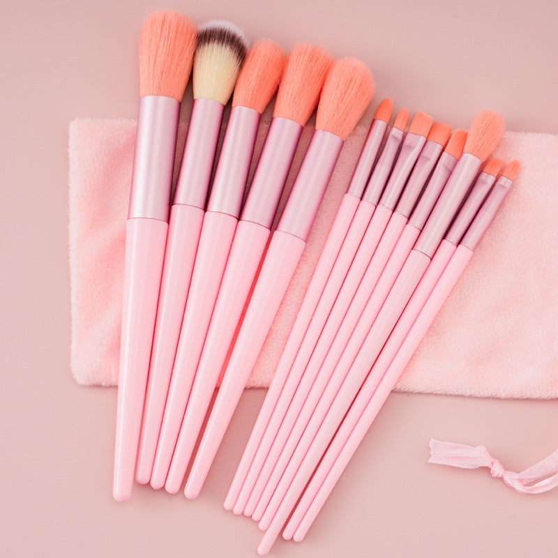 13Pcs Makeup Brush Set | Professional Foundation, Concealer, Eyeshadow & Blush Brushes