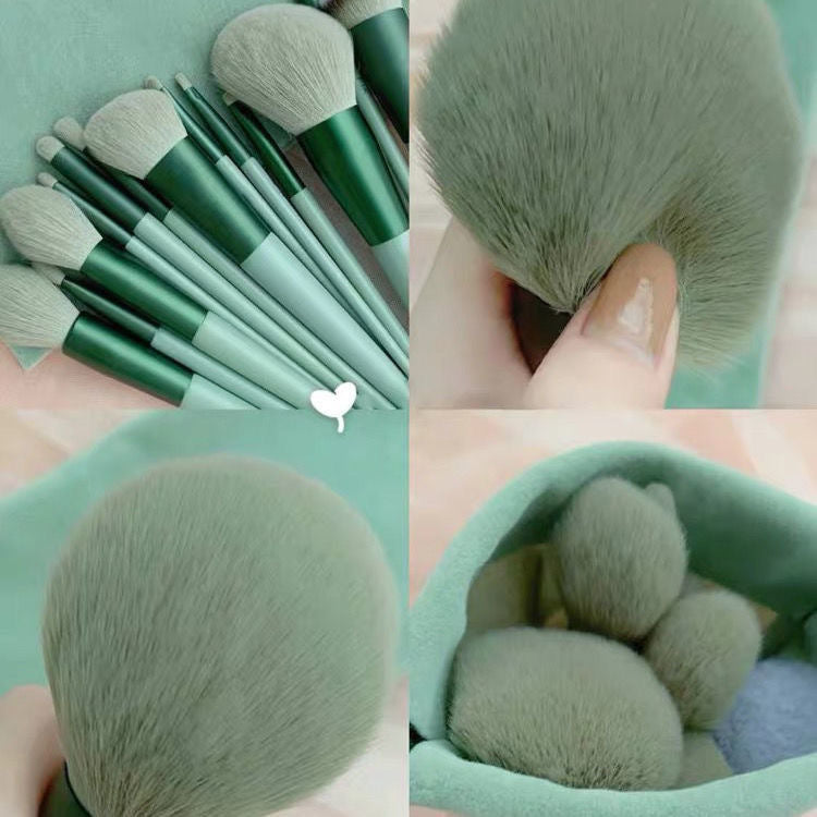 13Pcs Makeup Brush Set | Professional Foundation, Concealer, Eyeshadow & Blush Brushes