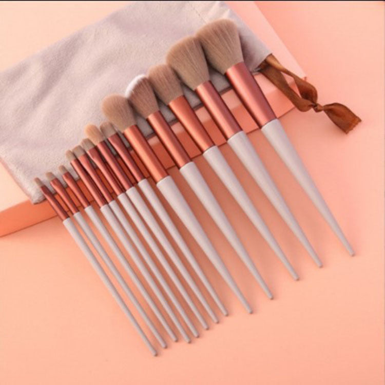 13Pcs Makeup Brush Set | Professional Foundation, Concealer, Eyeshadow & Blush Brushes