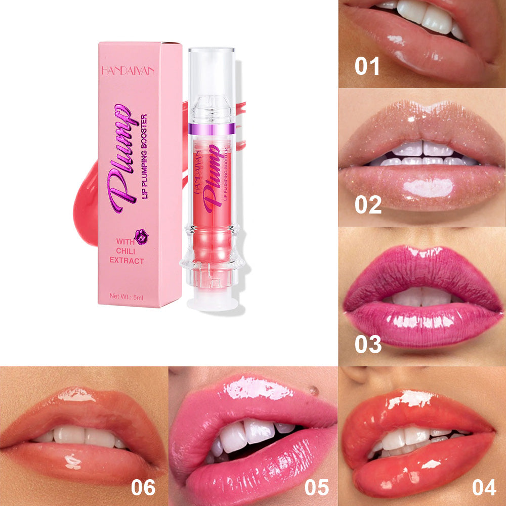 Rich Honey Gloss Mirror Liquid Lipstick – Spicy Shine Lip Color, Long-Lasting Moisturizing Lip Tint