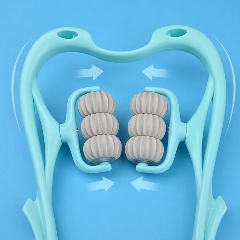 Multifunctional Six-Wheel Neck Massager |Shoulder & Neck Massage Device